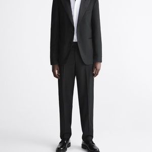 Brand New With Tags Zara Tuxedo Jacket and Trousers size 42 and 34